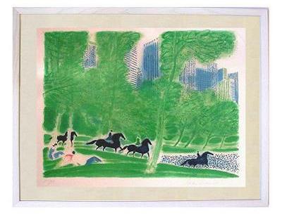 ☆アンドレ ブラジリエ（ANDRE BRASILIER）☆リトグラフ・リトグラフ