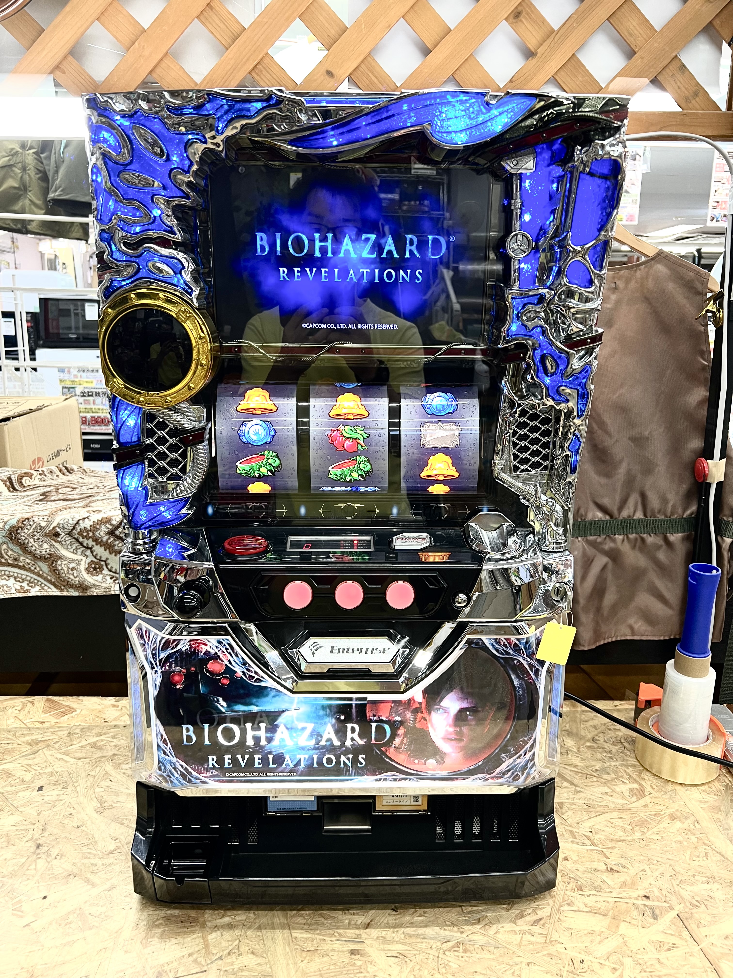 家庭用パチスロ》 節約 バイオハザード6☆エンターライズ スロット 5