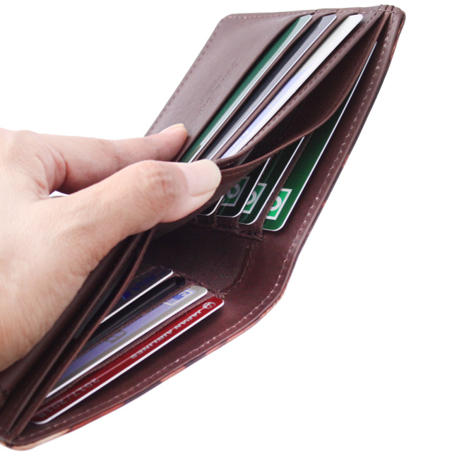 DA1036-AMD/Ain Soph (アインソフ)奄美泥染め 折財布 ボックスコイン