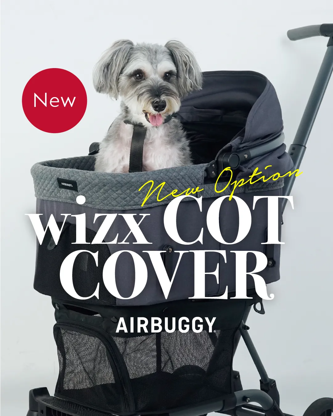11月中旬発売】WIZ X専用コットカバーが新登場！ - AIRBUGGY FOR PET