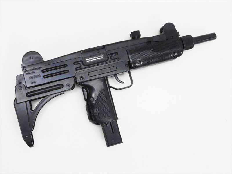 東京マルイ] ウージー/UZI SMG エアコッキングガン 旧パッケージ (中古