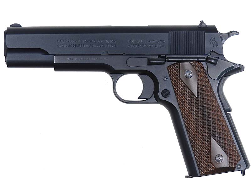 中古】 WA コルト M1911 ロイヤルブルー WA コルト M1911 U.S.ARMY