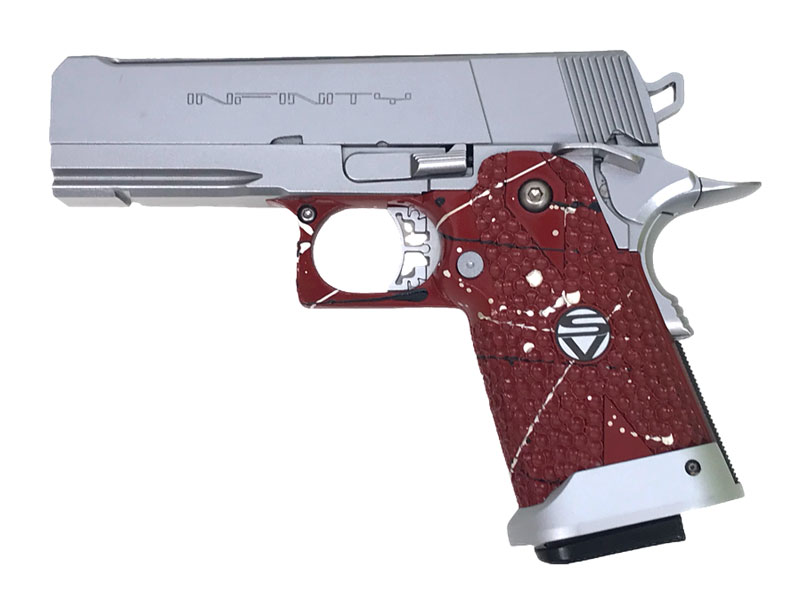 WA SVインフィニティ Tiki 限定カスタム ガスブロ ガバメント 動作品