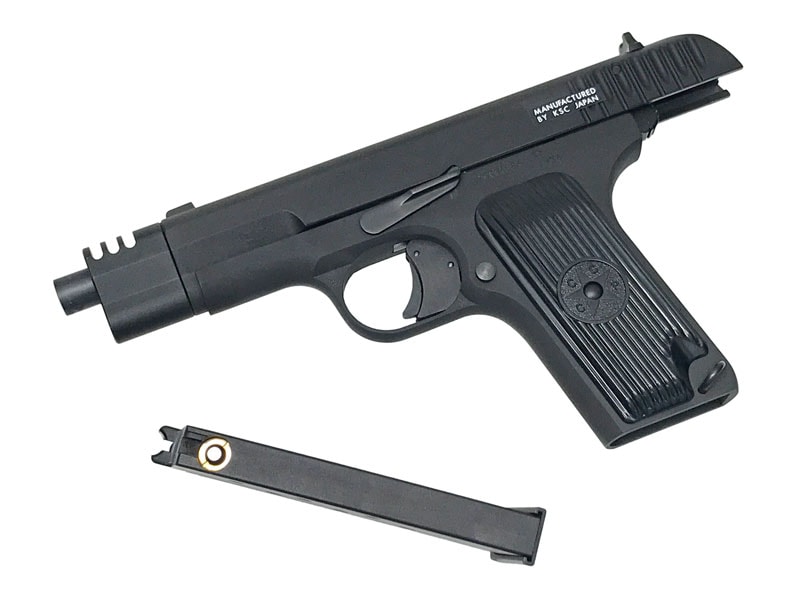 トイガン KSC TT33 KSC「TT33 type54 Xcomp HW 木グリ付GBBハンドガン