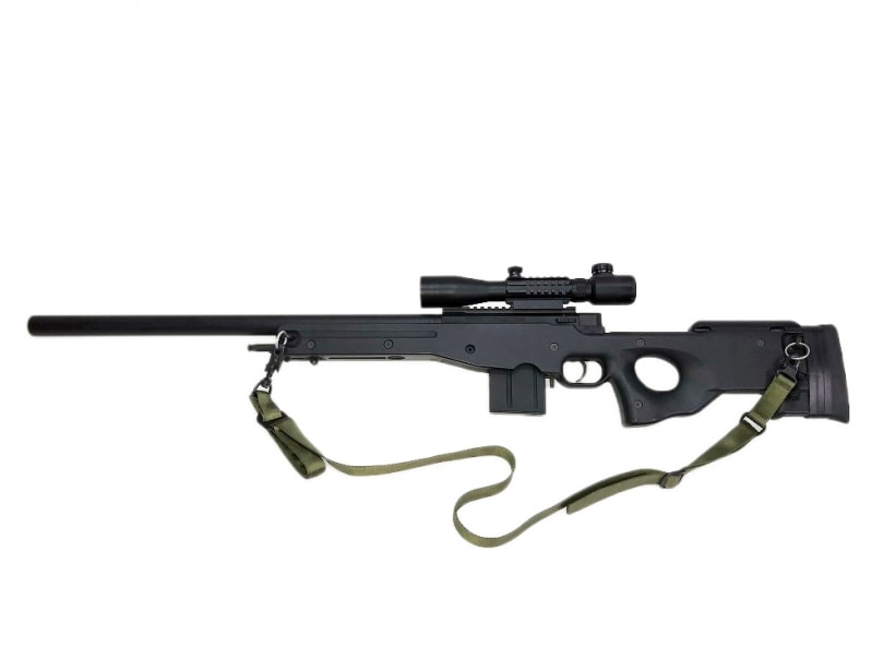 L96 AWS スナイパーライフル トイガン、ブラックエアコッキング 東京