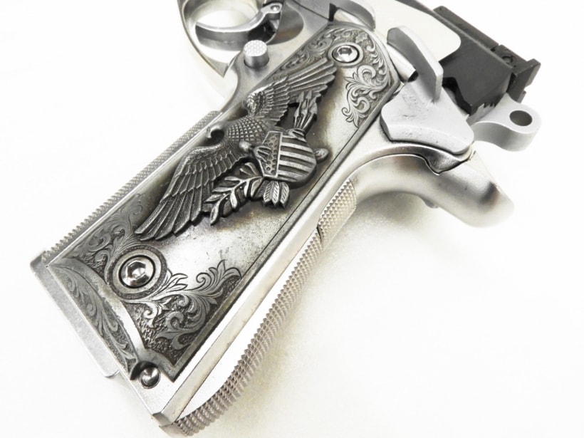 WA] コルトコマンダー コンバットイーグル フレームシルバー 固定