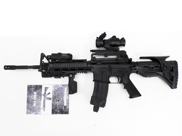 東京マルイエアガン M4 A1 フルカスタム 9.6V仕様 強化スプリング