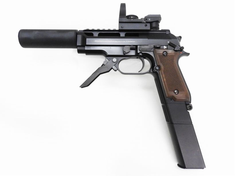 東京マルイ] M93R 電動ハンドガン サプレッサー/ダットサイト等