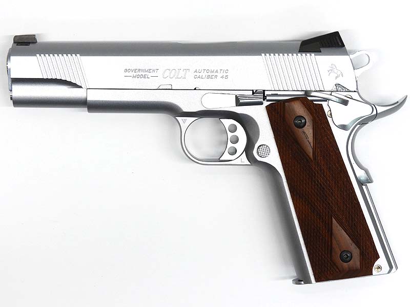 WA] コルト XSE ガバメント オールシルバー HW ガスブローバック