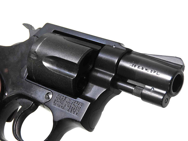 タナカ] S&W M36 チーフスペシャル 2インチ ABS ガスガン 木製グリップ