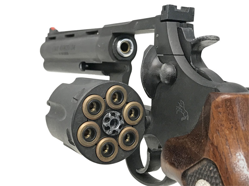 マルシン アナコンダ 6インチ マットブラックABS 木製グリップ Amazon