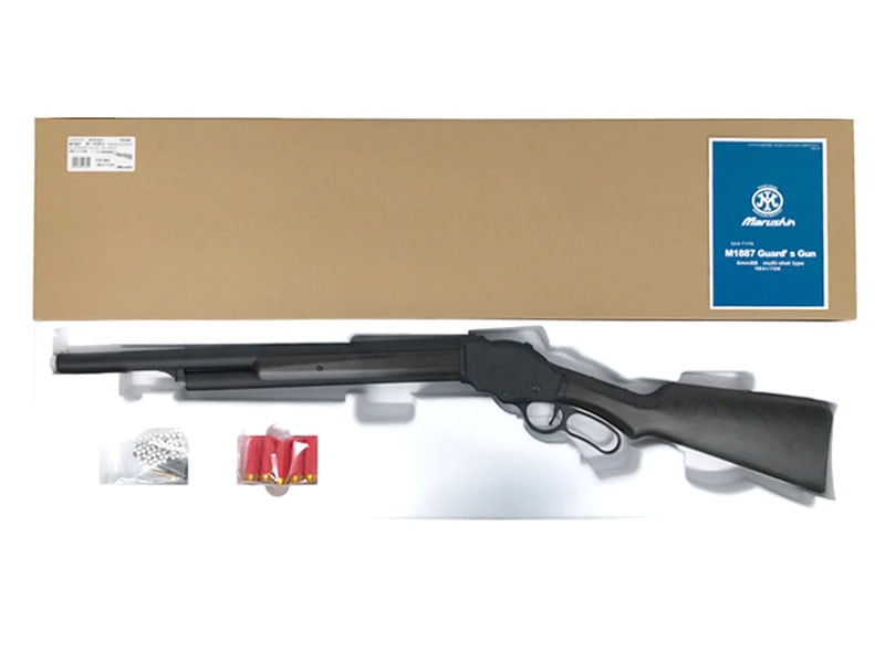 マルシン工業 M1887 ガスガン 木製ストック ターミネーター マルシン