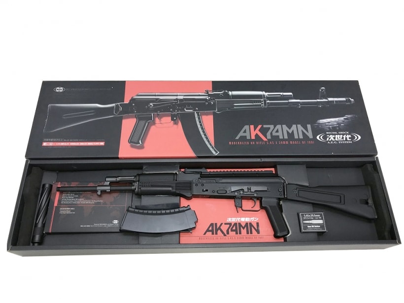 東京マルイ] AK74MN 次世代電動ガン 電動ブローバック トップレイル