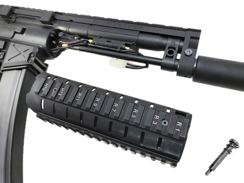 東京マルイ] MP5A5 HC ハイサイクル電動ガン レイル&サイレンサー