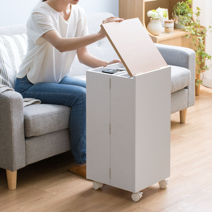 コンパクトコスメワゴン Karen(カレン) [本体完成品] | 家具