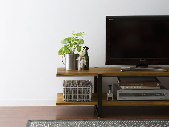 ヴィンテージウッドTVボード Lewis〔ルイス〕 150cm幅 スタンダード