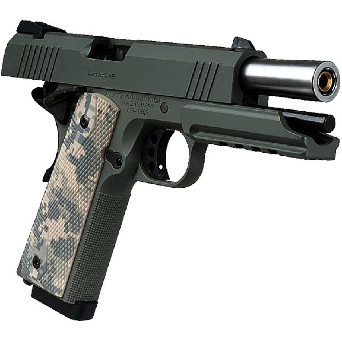 Tokyo Marui 4.3 Foliage Warrior 1911 Gas Blowback Airsoft Pistol
