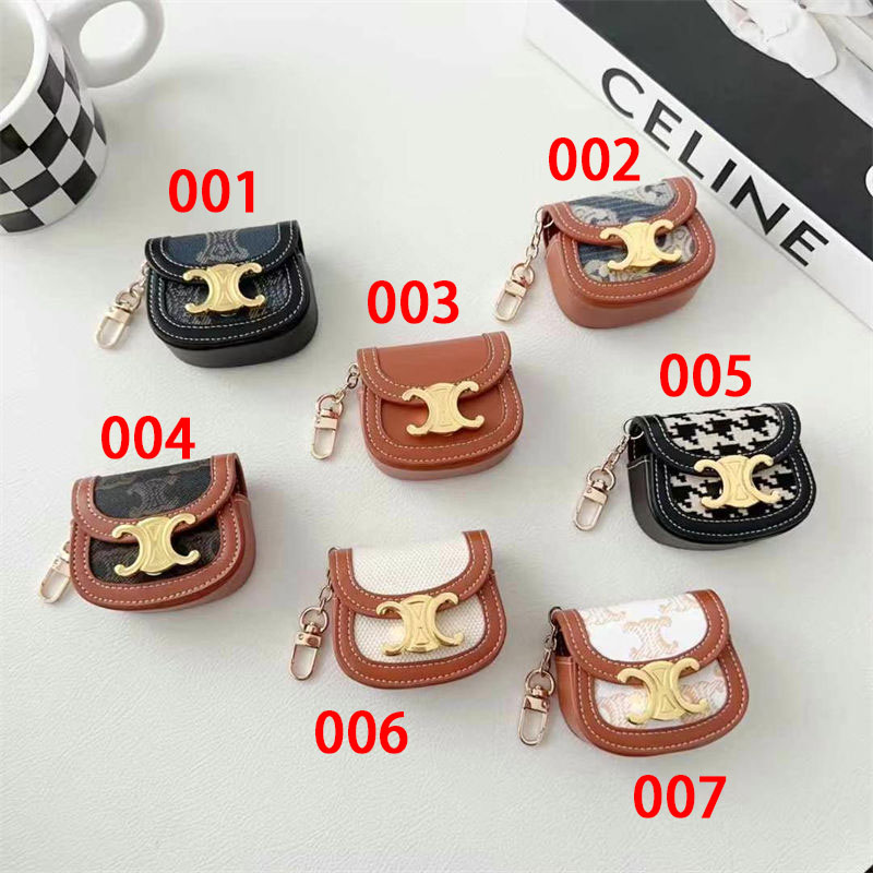 セリーヌ CELINE キャンバス トリオンフ AirPodsケース ブラ