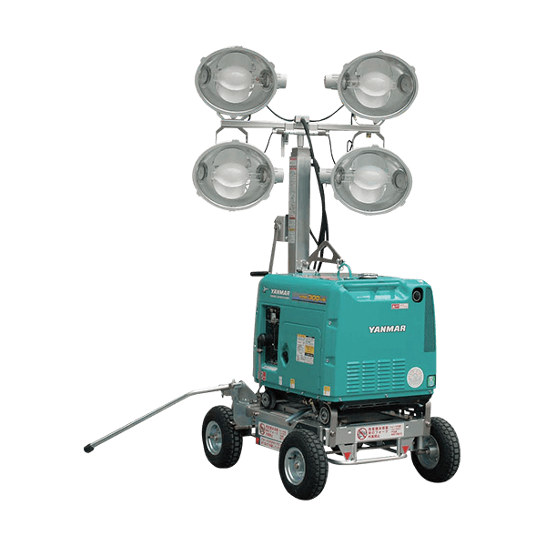 LED投光機 エンジン搭載式 | アクティオ | 建機レンタル（建設機械・重機）