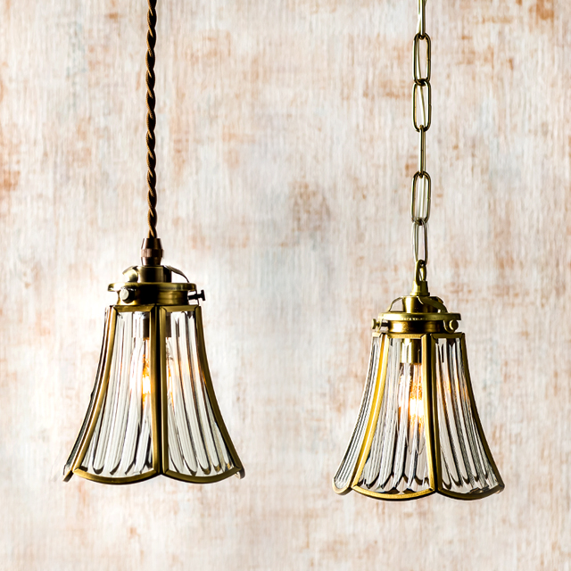 超希少マニーロココガラスシェードシェード用灯具付き