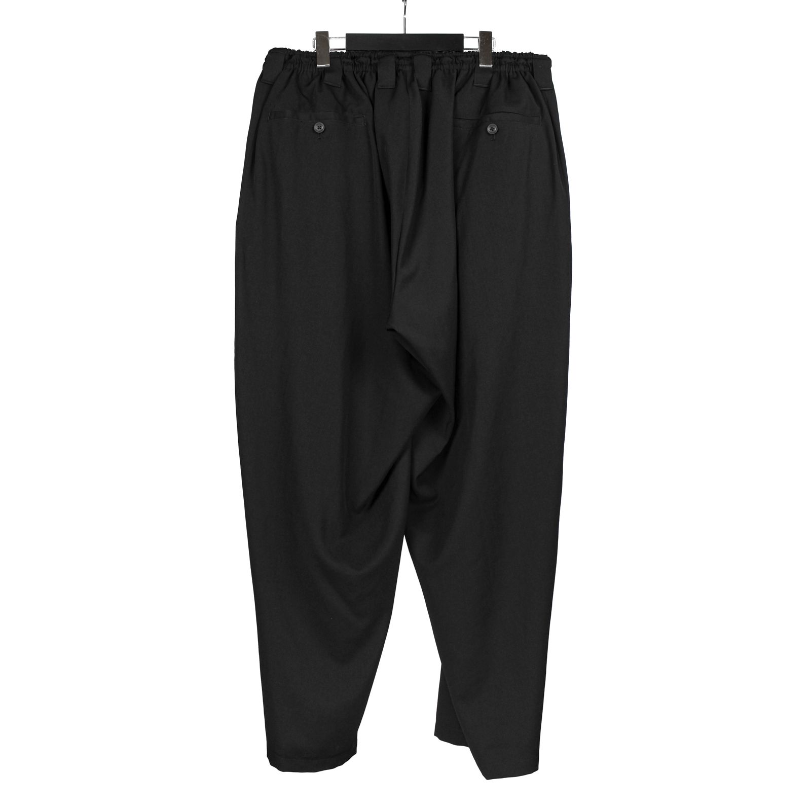 C*s様 Yohji Yamamoto三重パンツ 黒 ルーズフィット3 C*s様