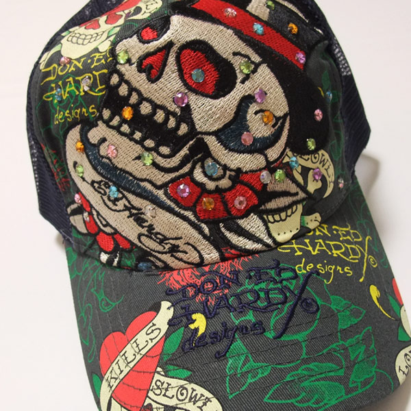 ちゃんみな Ed Hardy エドハーディー 刺繍キャップ 商品詳細ページ