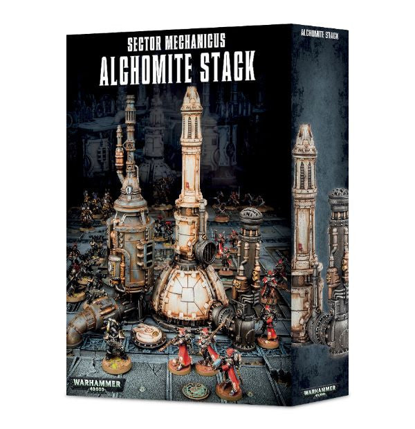 Sector Mechanicus Alchomite Stack – Alpha Omega Hobby