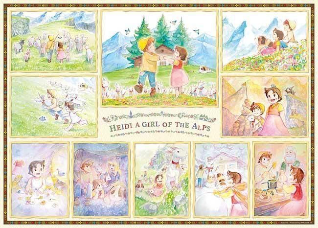 キャラクター | アルプスの少女ハイジ | 光るジグソーパズルのアップル