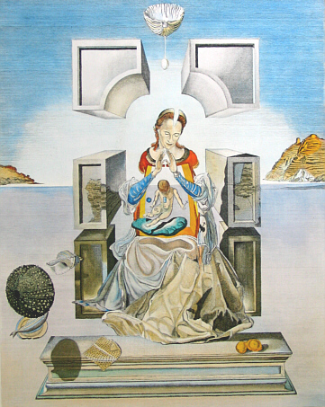 サルバドール・ダリ ポート・リガットの聖母リトグラフ サルバドール