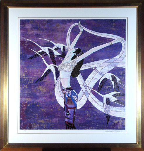 ティンシャオカン 丁紹光 コンテンプレーション 想い アートポスター