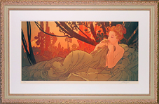 ミュシャ「アルフォンス ミュシャ」作品を業者価格で販売！