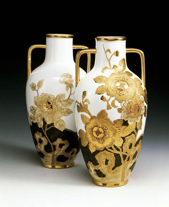 アールヌーヴォーからアールデコに咲いたデザイン オールドノリタケ