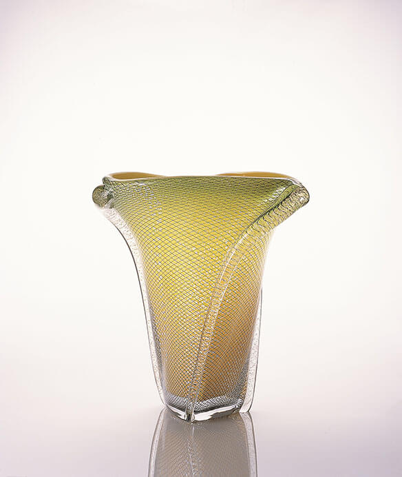 安田泰三 ガラス 洋梨 ペーパーウェイト 【公式通販】