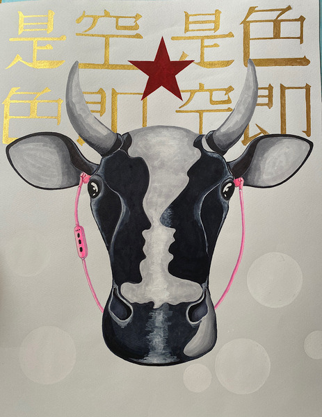 臨書 色紙 猿も木から落ちる 表装済み 書 色紙 猿も木から落ちる 表装