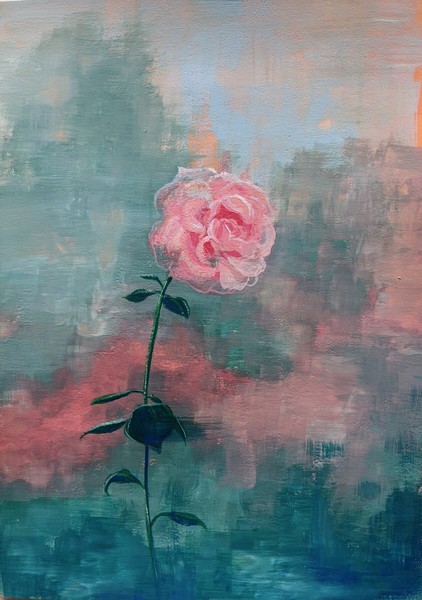 薔薇」 by 常葉｜Artmeter｜暮らしを彩るアートが、きっと見つかる