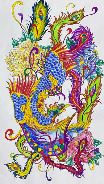 鳳凰」 by Yu_｜Artmeter｜暮らしを彩るアートが、きっと見つかる