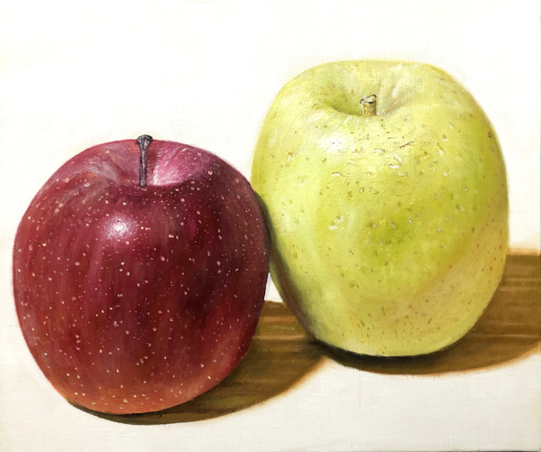 EverydayⅡ-赤リンゴと青リンゴ-」 by 相澤健介｜Artmeter｜暮らしを
