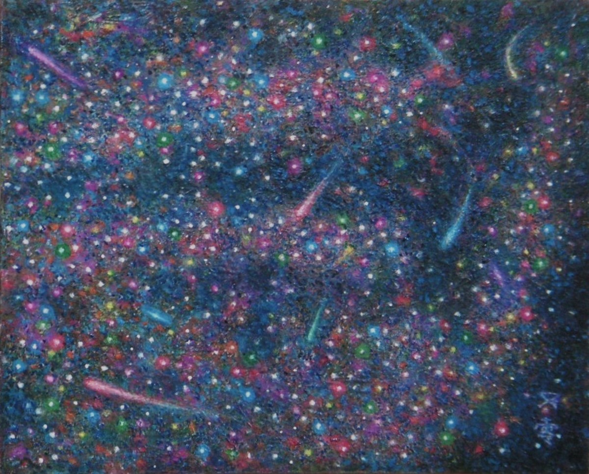 油彩画 一番星 729ac8fa5630cebd7152562c65d79f