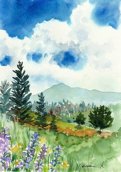 油絵（秩父の山） 油絵（秩父の山） 油絵（秩父の山） Yahoo