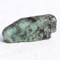 エメラルド水晶クラスター、天然石ビーズのアートクリスタル