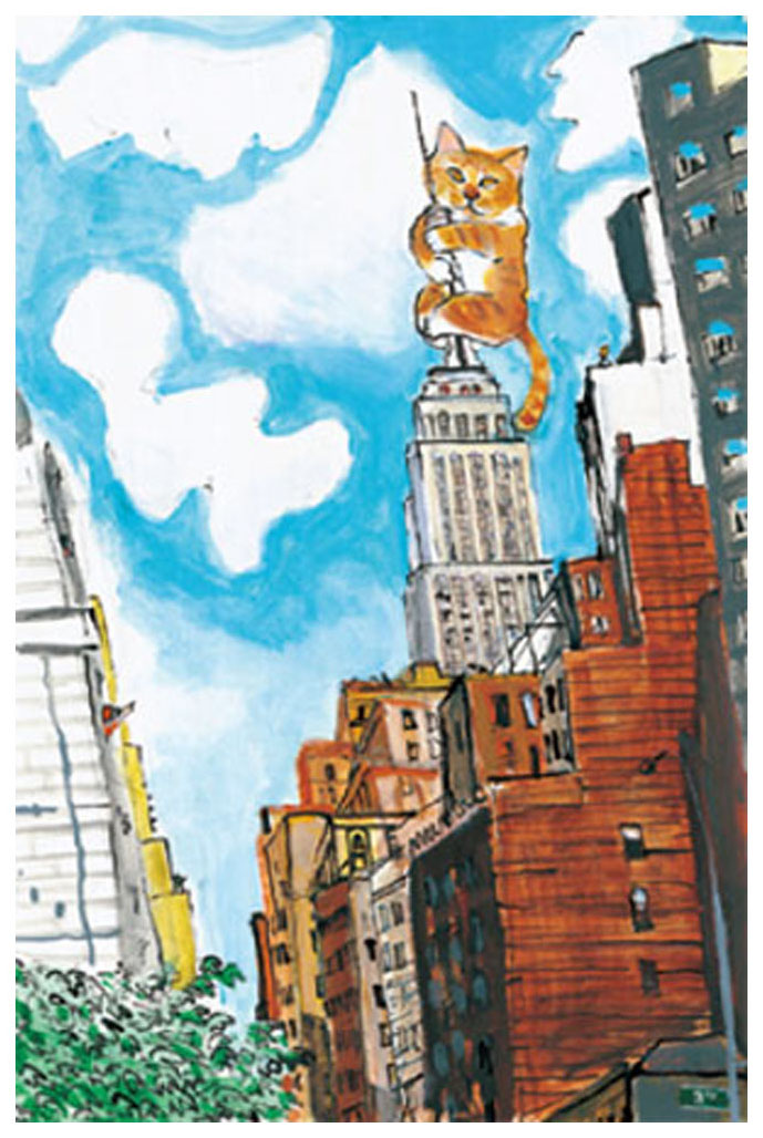 久下貴史 版画「ミケランジェラ2007」ジグレー マンハッタナーズ 久下