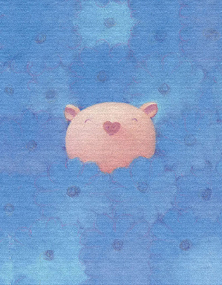 絵本付 渡辺宏 証明書付 版画 30/200【天使の約束】 絵本付 渡辺宏