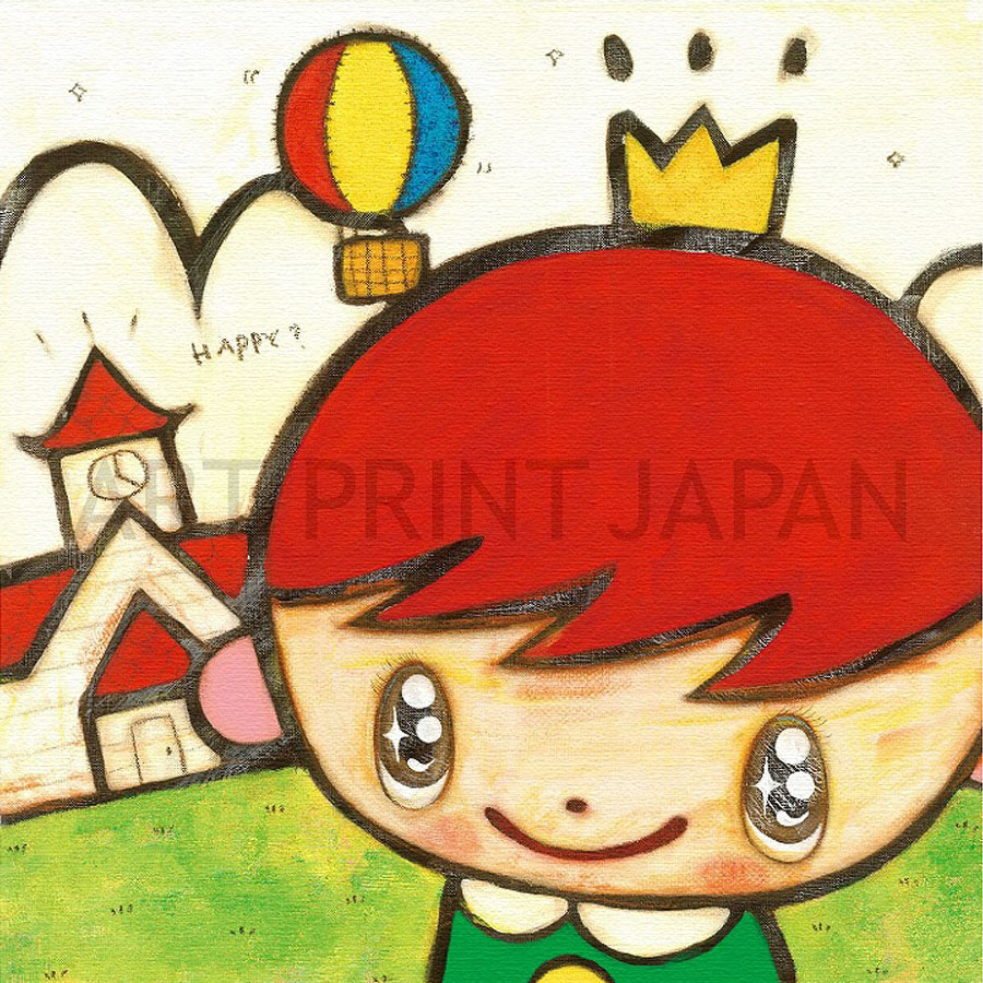 アリカワコウヘイ！ ボックス額付き額装品 絵画 (版画/キャンバス