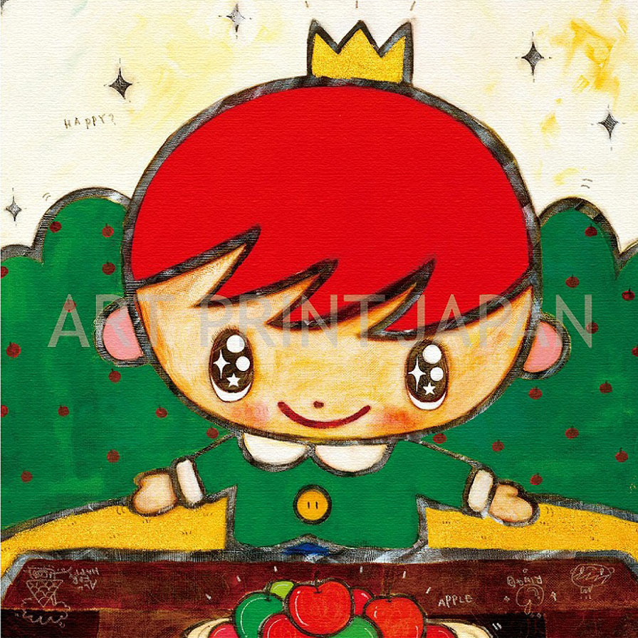 アリカワコウヘイ！ ボックス額付き額装品 絵画 (版画/キャンバス