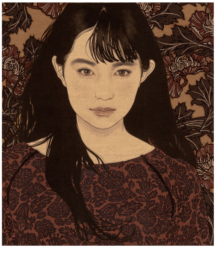 池永康晟 絵画 (版画/ジクレー) 繊情・朱梨 8858|アート＆フレーム|絵