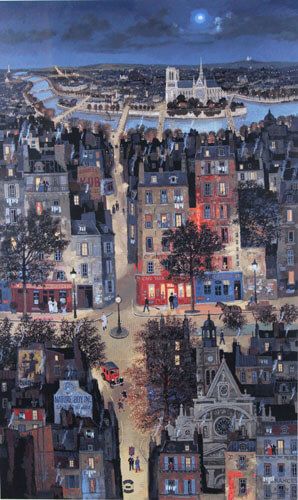 サンジャック通り | ミッシェル・ドラクロワ 買取・作品 | インテリア