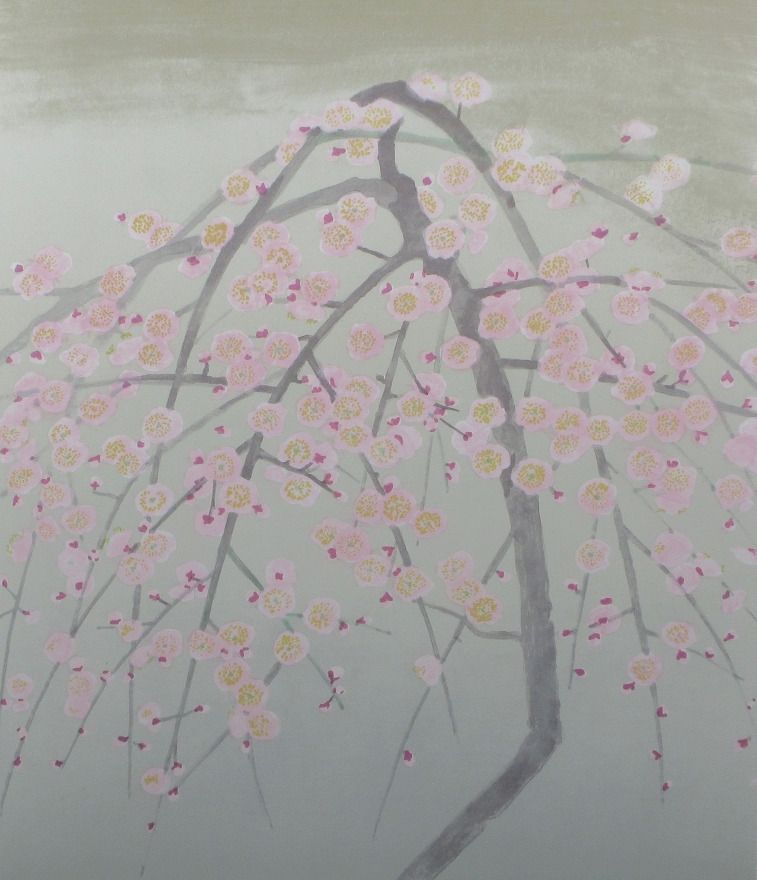 伝奥村土牛巴瓦図色紙額 【公式通販】