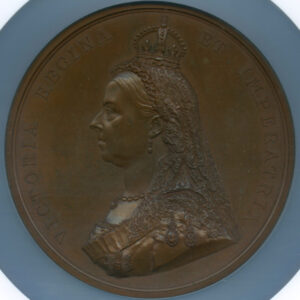 専用手配品 1897 イギリス ヴィクトリア ジュビリー ブロンズ メダル