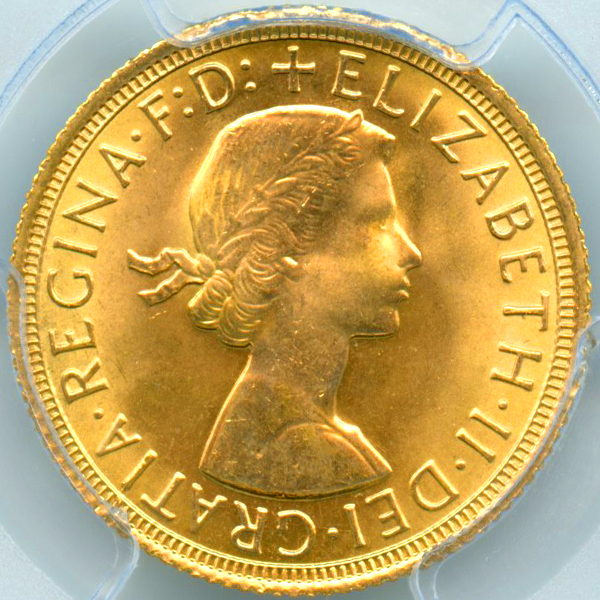 超希少 PCGS-PF PR68 ミドルエリザベス 2ポンド 金貨 1992 イギリス