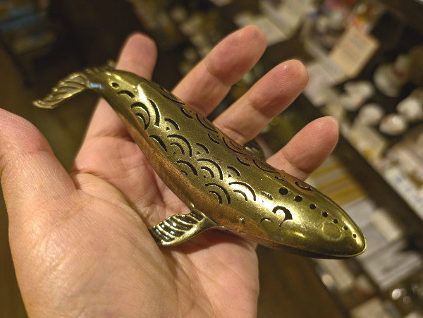 クジラのお香立て-お香の香皿・香立て・香立